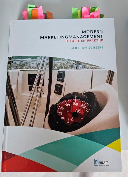 Gert-Jan Scheers - Modern marketingmanagement, Boeken, Economie, Management en Marketing, Gelezen, Management, Ophalen of Verzenden