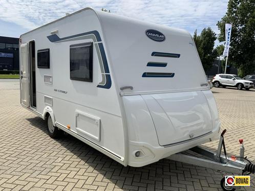 Caravelair Alba Family 466 9, Caravans en Kamperen, Caravans, Bedrijf, tot en met 6, 750 - 1000 kg, Overige, Caravelair, Dwarsbed