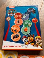 Letterpuzzel Paw Patrol, Ophalen of Verzenden, Zo goed als nieuw, Nickelodeon