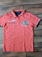 Livergy rood poloshirt met print en applicatie - maat L, Kleding | Heren, Polo's, Maat 52/54 (L), Ophalen of Verzenden, Gedragen