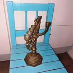 Chanoeka kandelaar voor 9 kaarsjes, Ophalen, Overige materialen, Gebruikt, Kandelaar