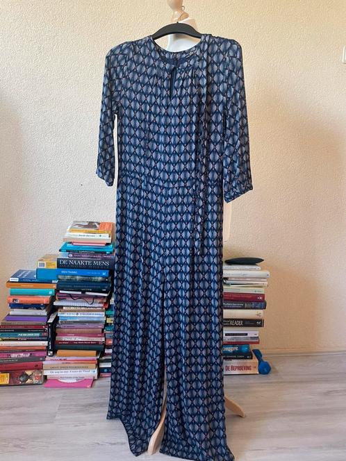 King louie jumpsuit m cobalt blauw., Kleding | Dames, Jumpsuits, Zo goed als nieuw, Maat 38/40 (M), Blauw, Ophalen of Verzenden