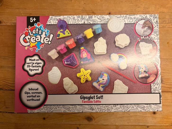 Lets Create! Gipsgiet Set - Nieuw, Hobby en Vrije tijd, Knutselen, Nieuw, Knutselwerk, Ophalen