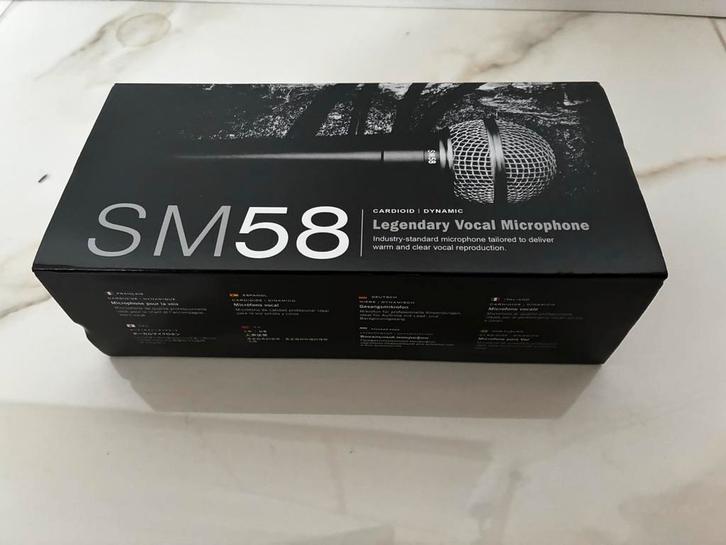 SM58L Zangmicrofoon - Legendarische Kwaliteit!, Muziek en Instrumenten, Microfoons, Nieuw, Zangmicrofoon, Ophalen of Verzenden