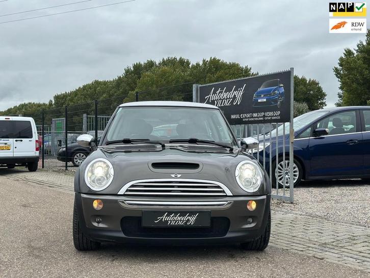 Mini Mini 1.6 Cooper S Park Lane NL Auto R53 170pk Leder/Cru, Auto's, Mini, Bedrijf, Te koop, Cooper S, ABS, Airbags, Airconditioning