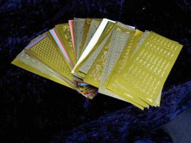 1000 stickervellen, Hobby en Vrije tijd, Kaarten | Zelf maken, Nieuw, Overige typen, Overige thema's, Ophalen of Verzenden