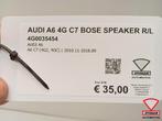 Audi A6 4G C7 Bose Speaker Rechts/Links 4G0035454, Ophalen of Verzenden, Gebruikt, Audi