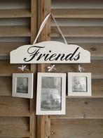 fotolijst friends wit hout hangend, Ophalen of Verzenden, Zo goed als nieuw