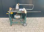 Gjerde zaagtafel 1203 230 volt, Doe-het-zelf en Verbouw, Gereedschap | Zaagmachines, Ophalen, Gebruikt, Cirkelzaag, 70 mm of meer