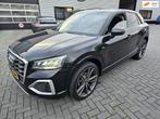 Audi Q2 35 TFSI S Edition AUTOMAAT/leer/NAVI/cruise, 4 cilinders, 150 pk, Leder en Stof, Zwart