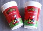 2 x Drinkbeker WB Movieworld Looney tunes nieuw, Ophalen of Verzenden, Overige figuren, Nieuw, Beeldje of Figuurtje