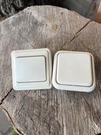 Vintage Schakelaars - Set van 2, Doe-het-zelf en Verbouw, Elektra en Kabels, Ophalen, Gebruikt, Schakelaar