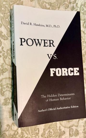 Power vs. Force - David R. Hawkins, Engels boek beschikbaar voor biedingen