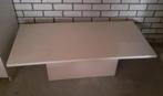 Witte salontafel, Minder dan 50 cm, 100 tot 150 cm, Gebruikt, Ophalen of Verzenden