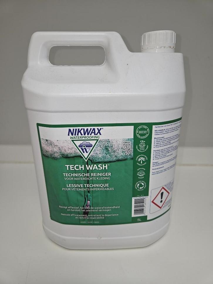 Nikwax Tech Wash 5L Wasmiddel, Huis en Inrichting, Schoonmaakartikelen, Ophalen of Verzenden
