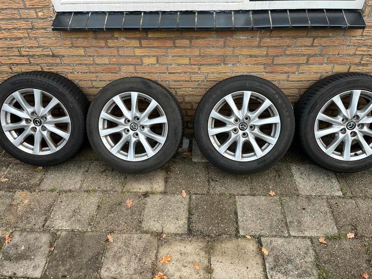 Winterbanden set Mazda CX5/Mazda 6, Auto-onderdelen, Banden en Velgen, Banden en Velgen, Winterbanden, Personenwagen, Gebruikt
