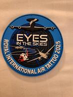 RIAT 2025 eyes in the skies officiële patch badge, Ophalen of Verzenden, Zo goed als nieuw, Patch, Badge of Embleem