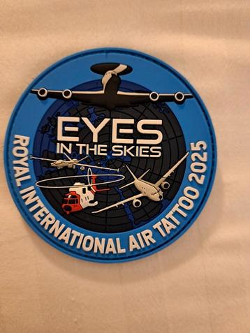 RIAT 2025 eyes in the skies officiële patch badge beschikbaar voor biedingen