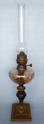 Olie lamp Amerikaans, Antiek en Kunst, Ophalen of Verzenden
