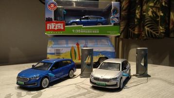 Škoda Superb IV Combi MK4 2024 2025 1:35 licht + geluid NEW! beschikbaar voor biedingen