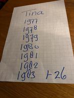 Tina tijdschriften - hele jaargangen, Verzamelen, Tijdschriften, Kranten en Knipsels, Ophalen, 1960 tot 1980, Tijdschrift