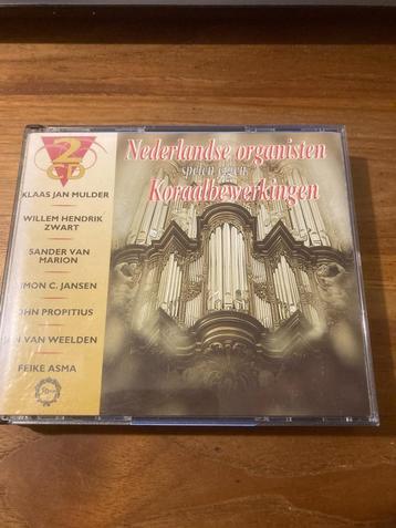 Nederlandse Organisten spelen eigen Koraalbewerkingen (2cd / beschikbaar voor biedingen