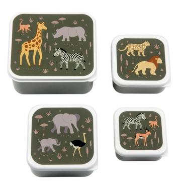 Set Snackboxen Savanne Dieren A Little Lovely Company beschikbaar voor biedingen