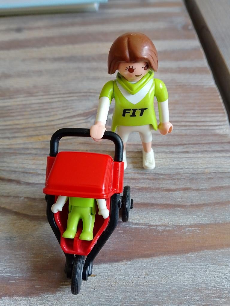 Playmobil 4697 Moeder met buggy, Ophalen of Verzenden, Zo goed als nieuw, Complete set