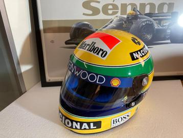 Ayrton Senna 1/1 Full Size 1993 F1 helm Mclaren Marlboro
