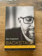 backstage boek - Kees Kraaijenoord, Sport, Ophalen of Verzenden, Zo goed als nieuw