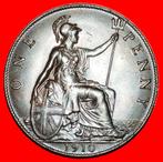 ⰆMISTRESS OF SEAS 1902-1910: GREAT BRITAIN 1 PENNY 1910 RARE, Postzegels en Munten, Munten | Europa | Niet-Euromunten, Verzenden