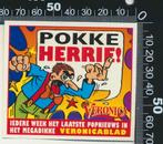 Sticker: Veronica - Veronicablad - Pokkeherrie, Verzamelen, Ophalen of Verzenden, Zo goed als nieuw, Film, Tv of Omroep