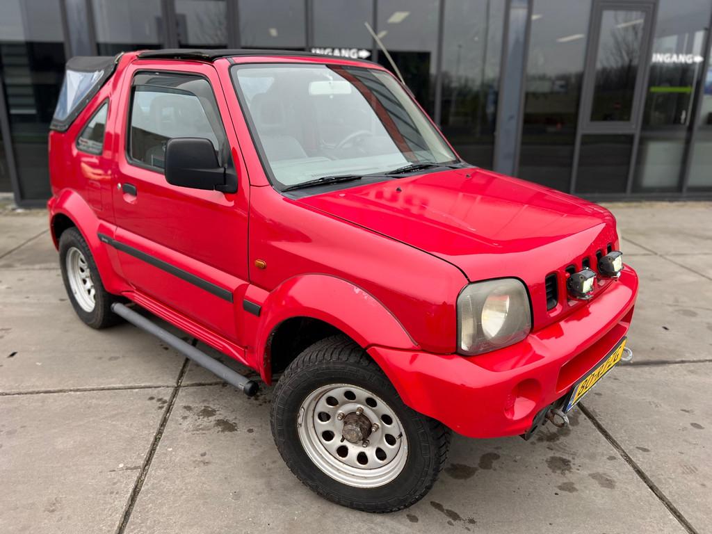 Suzuki Jimny 1.3 JLX Cabrio, Auto's, Suzuki, 13 km/l, Elektrische ramen, 4 cilinders, Cabriolet