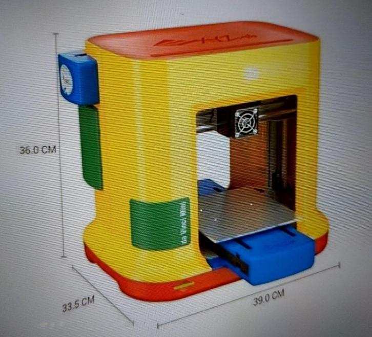 3D printer da Vinci MiniMaker, Computers en Software, 3D Printers, Zo goed als nieuw, Ophalen