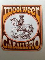 Sticker Mooi weer Caballero, Ophalen of Verzenden, Zo goed als nieuw, Merk