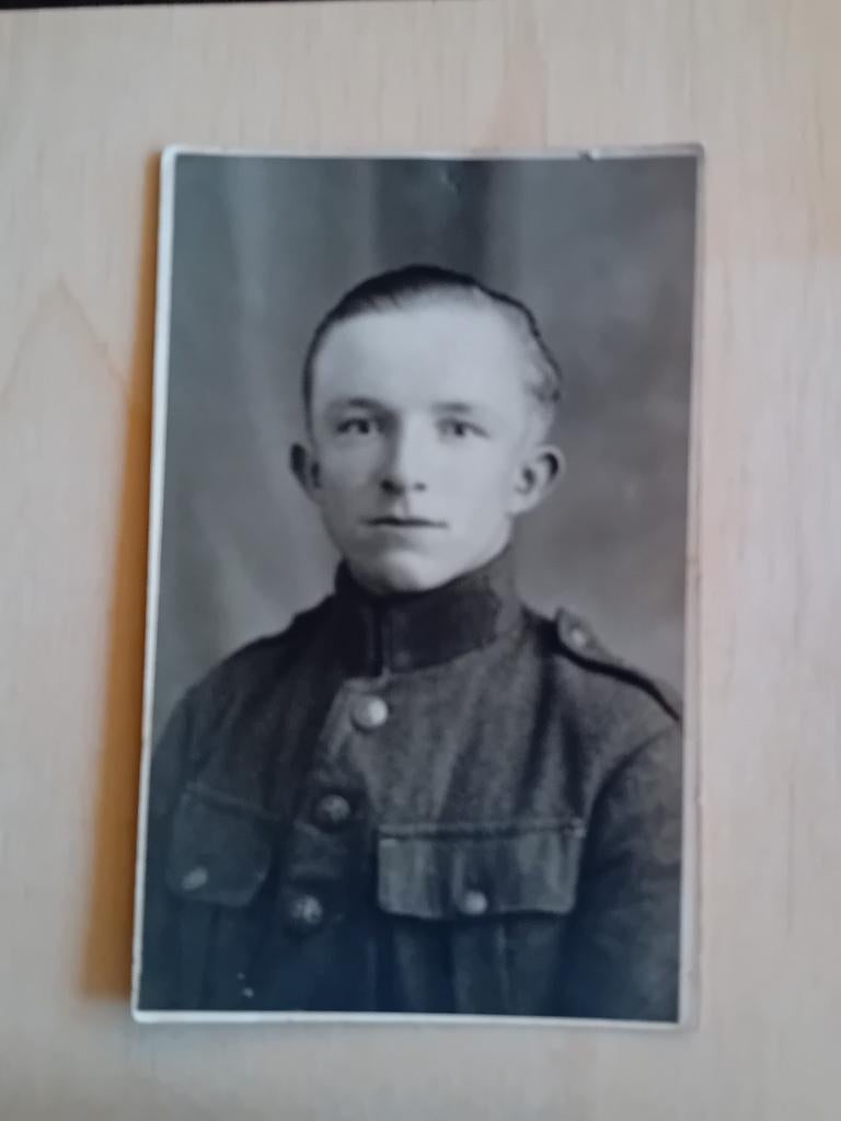Fotokaart Militair, Ophalen of Verzenden, Landmacht, Nederland, Foto of Poster