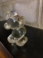 Mickey Mouse van dik glas, Ophalen of Verzenden, Mickey Mouse, Zo goed als nieuw, Beeldje of Figuurtje