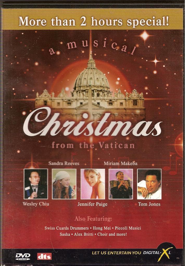 Christmas from the Vatican met o.a. Sandra Reeves, Tom Jones, Cd's en Dvd's, Dvd's | Muziek en Concerten, Nieuw in verpakking