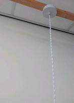 Hanglamp, witte kunststof folie segmenten, Lars Schiöler, Huis en Inrichting, Scandinavisch design, Kunststof, Gebruikt, 50 tot 75 cm