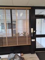 Jaloezieën 2 stuks 140 licht eiken, Ophalen, Zo goed als nieuw, 100 tot 150 cm