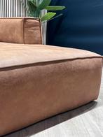 ZGAN WOOOD Bean Hoekbank / Loungebank - Cognac -302 x 175, Huis en Inrichting, Banken | Bankstellen, Ophalen, -, -, Hoekbank