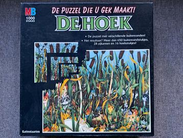 MB De Hoek 1000 stukjes puzzel - Kattestaarten beschikbaar voor biedingen