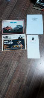 4 mini brochures, Ophalen of Verzenden, Zo goed als nieuw