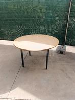 Ronde tafel, 1,20m diameter, 0,7m hoog, ijzeren onderstel, Ophalen, Gebruikt, Rond, 100 tot 150 cm
