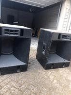 2 top kasten van de jaren 80 / 90 speakers luidsprekers, Overige merken, Front, Rear of Stereo speakers, Gebruikt, 120 watt of meer