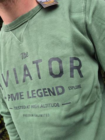 Pme Legend Pall Mall trui sweater Groen Nieuw Maat M  beschikbaar voor biedingen