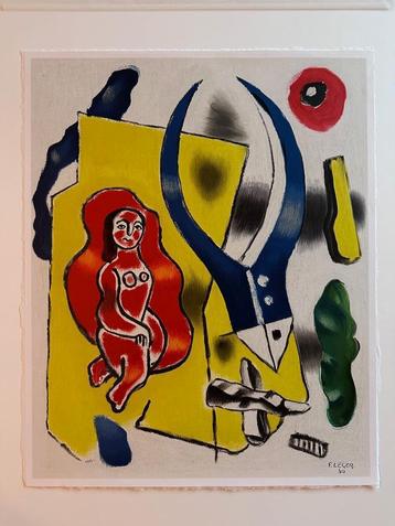 Fernand Leger litho beschikbaar voor biedingen