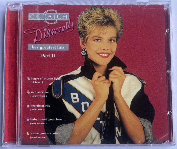 C. C. Catch CD Diamonds - Her Greatest Hits Part II, Cd's en Dvd's, Cd's | Pop, Zo goed als nieuw, 1980 tot 2000, Verzenden