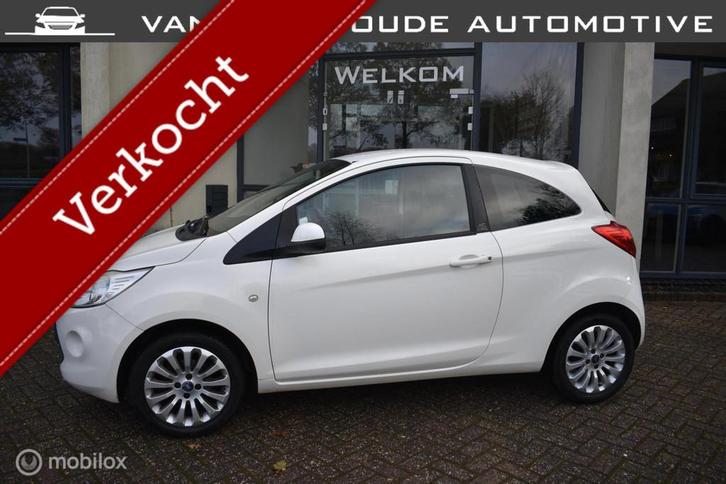 Ford Ka 1.2 Titanium '09 Airco|Elekt,pakket|LM wielen!, Auto's, Ford, Bedrijf, Ka, ABS, Airbags, Airconditioning, Alarm, Boordcomputer