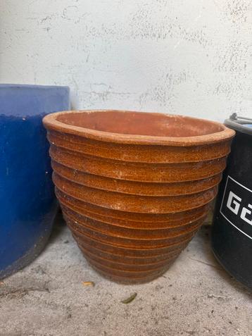 Grote Terracotta Plantenpot beschikbaar voor biedingen